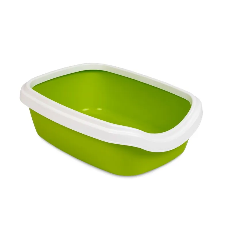 Туалет для котів Comfort М 41*30*13,5 Лайм