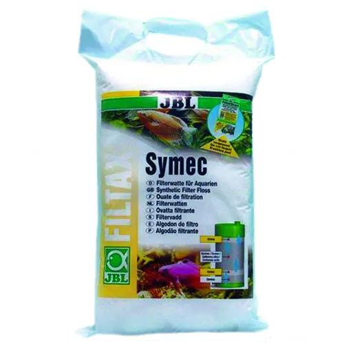 JBL Symec Filter Floss для акваріумного фільтра проти будь-якого помутніння води, 250 г