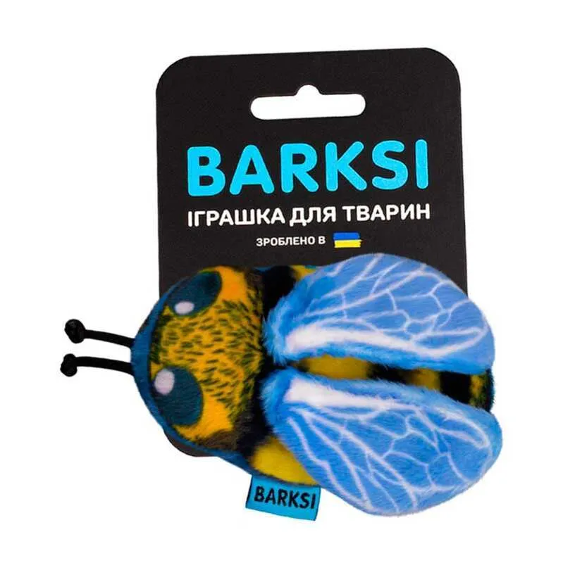 3341 Іграшка для котів Barksi Бджілка з дзвіночком