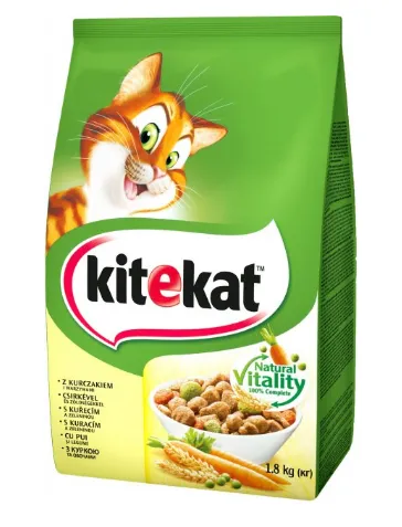 Кітікет сухий корм з курка та овочами, 1,8 кг