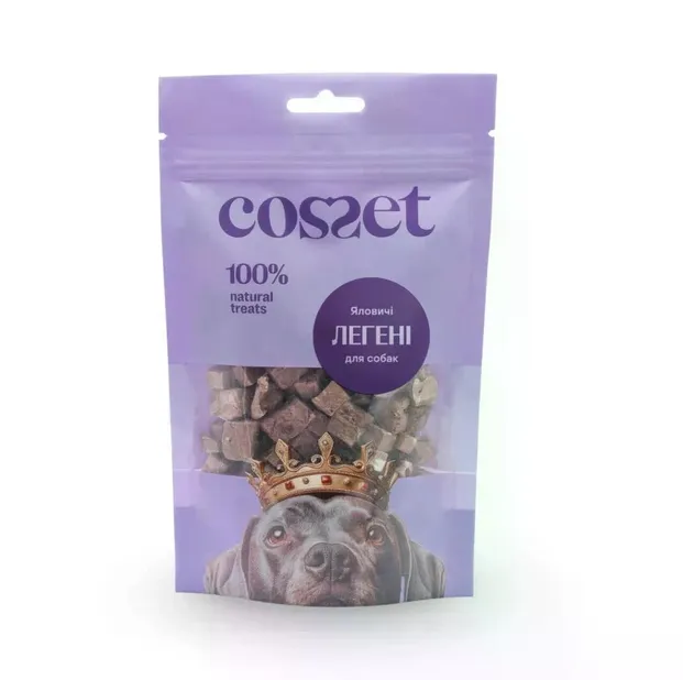 Cosset Яловичі легені для собак 25г