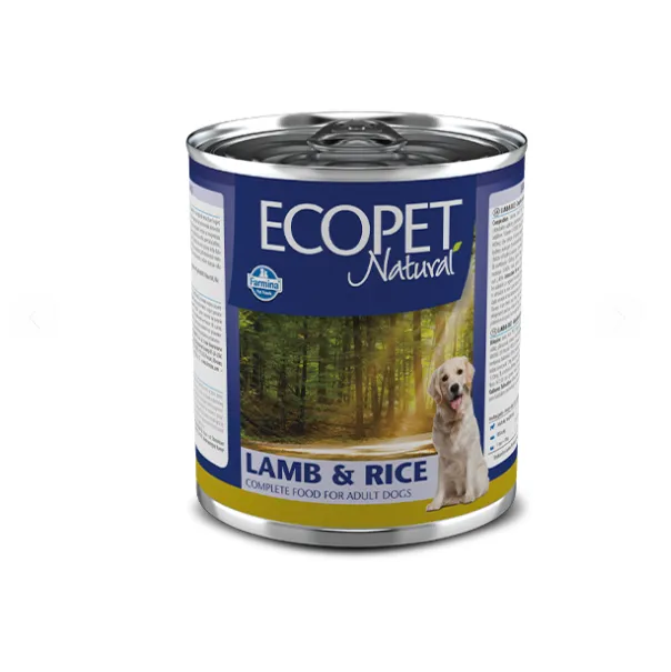 Farmina Dog Ecopet Natural Lamb & Rice з ягням та рисом 300г 06022