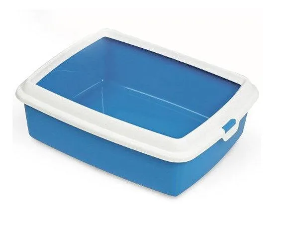 Туалет для котів з рамкою "HYDRA MINI BLUE" 43*31*12