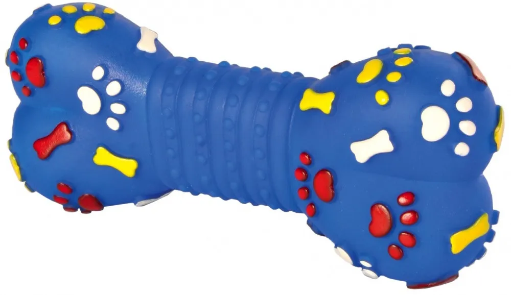 Trixie Bone кісточка для собак вінілова з пищалкою, 15 см