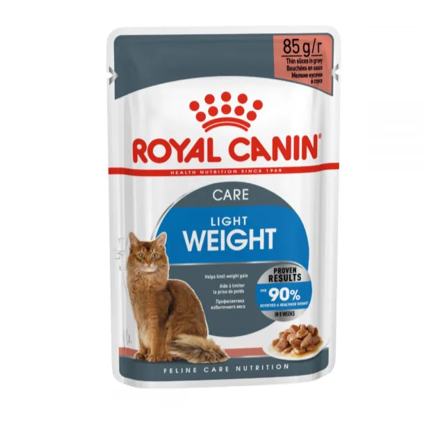 Royal Canin, Light Weight Care in Gravy Cat 0.085кг