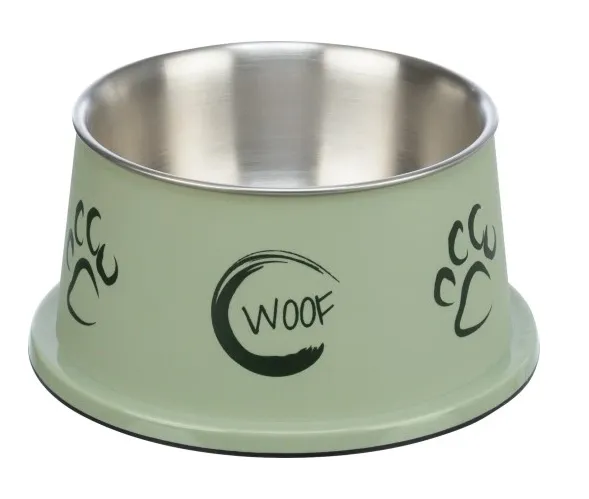 25247 Висока миска Trixie Long-Ear Bowl stainless steel 0.9л