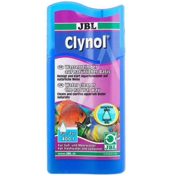 JBL Clynol препарат для очистки води 100мл на 400л 2519000