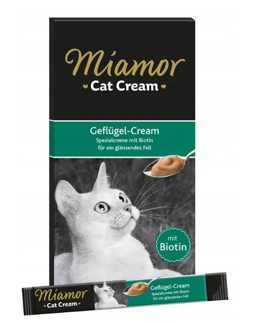 28841 М'ясна паста-крем для котів з м'ясом птиці  Miamor Cat Cream 6*90гр 743169
