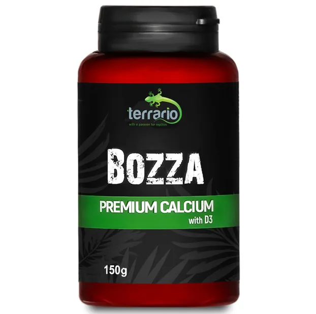 Кальцій з вітаміном D3 для рептилій Terrario Bozza Calcium with D3 150г