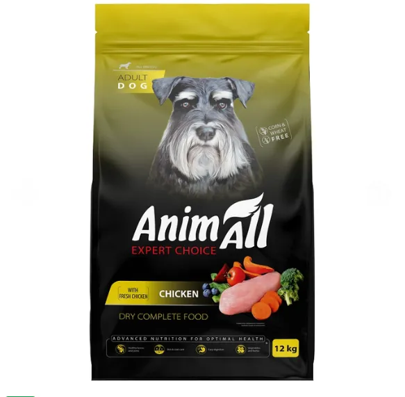 Сухий корм Animall для собак з куркою 1кг