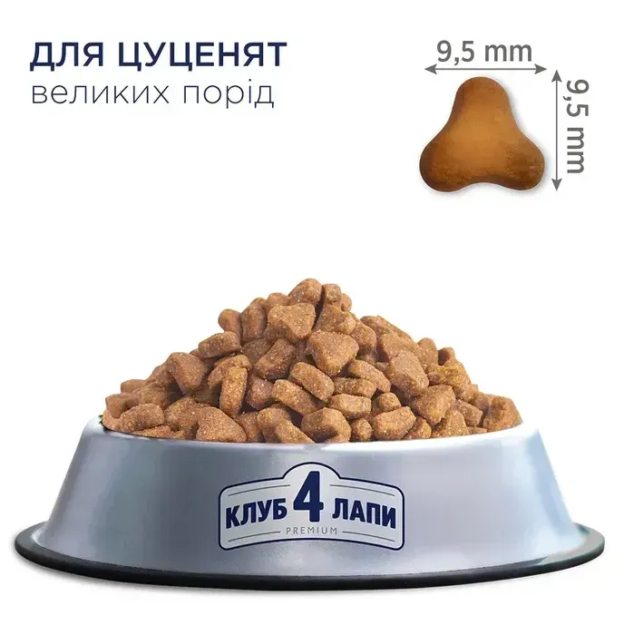 К4Л для цуценят великих порід з куркою 1кг