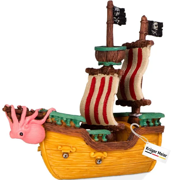 Декорація "Піратський корабель" Kruger Meier Pirate Ship S 16*6*15см КМ16614
