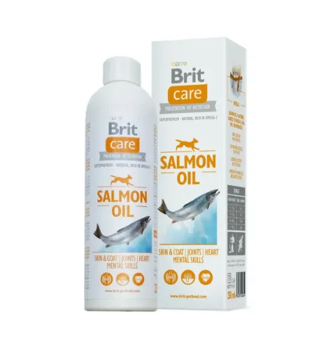 Brit Care Salmon Oil лососева олія для собак 10115 250мл