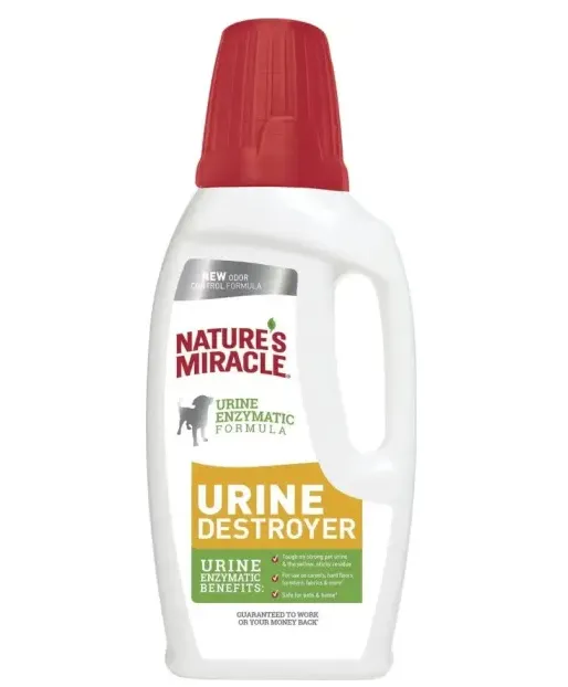 Спрей Nature's Miracle Urine Destroyer Plus для усунення запахів сечі собак 946мл