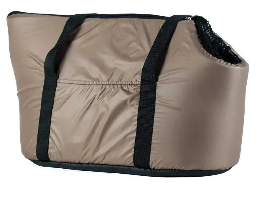 Сумка-переноска Пухнастики для котів та собак (капучіно) 51*28см СП-4