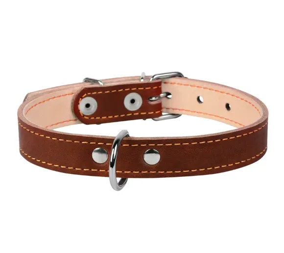 01416 Нашийник CoLLaR подвійний Ш 20мм Д 32-40см коричневий