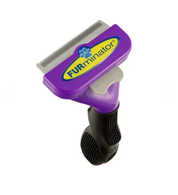 FURminator 66*8мм з кнопкою для котів довгошерстних фіолетовий