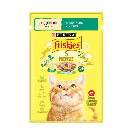 Friskies 85г Качка