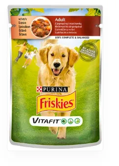 Friskies для собак, Яловичина і картопля 100г