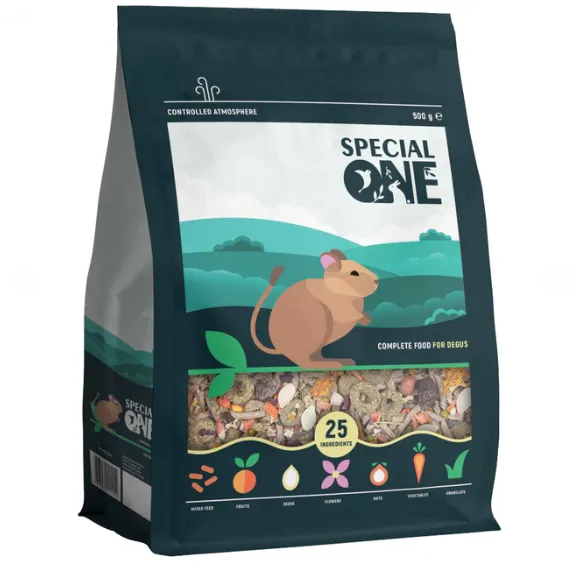 Корм SPECIAL ONE д/дегу 500г