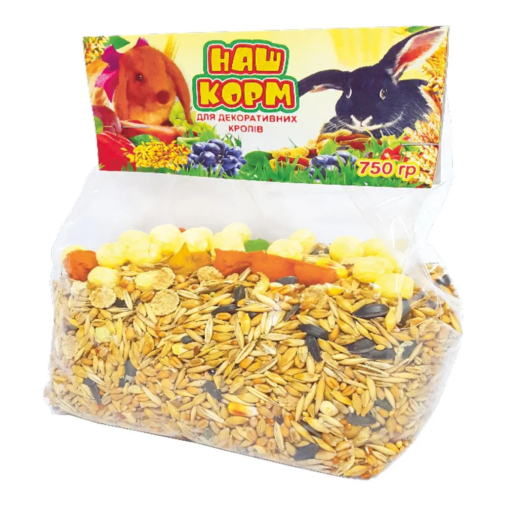 Наш Корм для кроликів, 750 г
