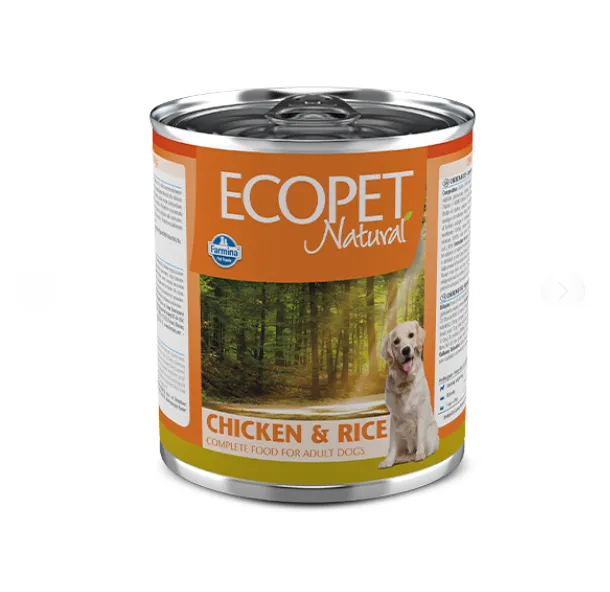 Farmina Dog Ecopet Natural Chicken & Rice з куркою та рисом 300г 06008