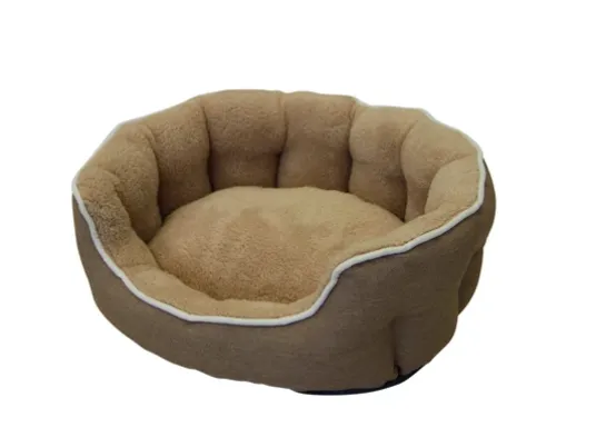 60858 Лежак для тварин Nobby Classic Brenta 53*47*17см коричневий