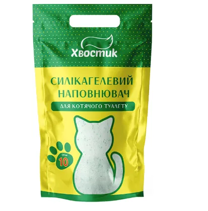 Хвостик 10л дрібний з зеленими гранулами