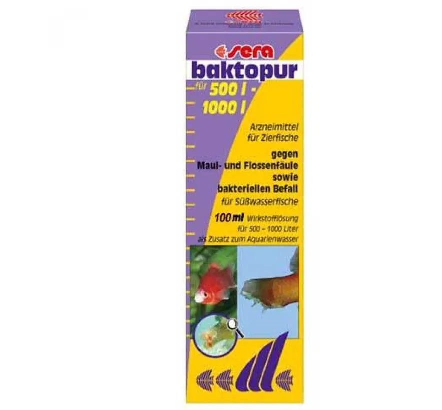 Sera baktopur бак. інф. (плавникова гниль) на 1000л - 50мл 02550