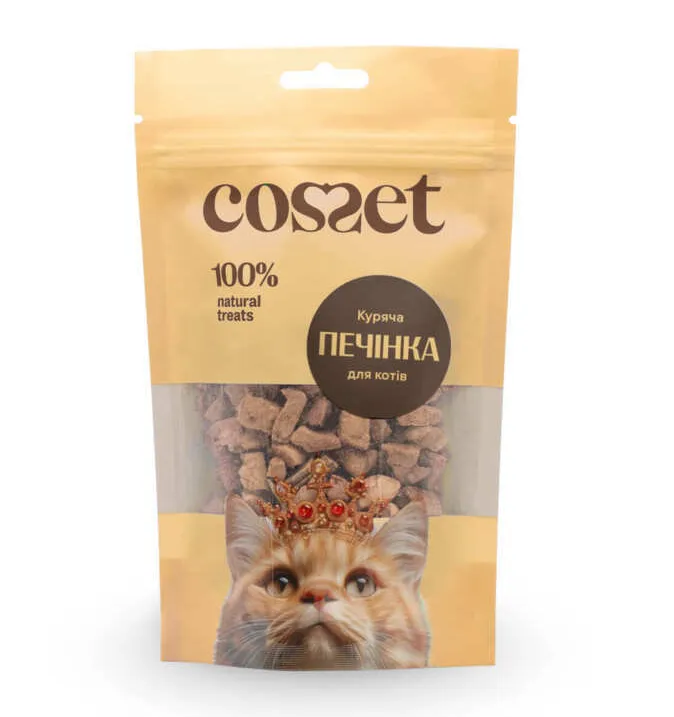 Cosset Куряча печінка для котів 40г