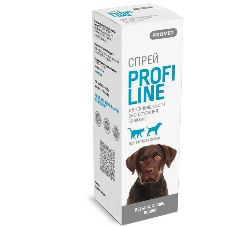 Спрей Profi Line ProVET для котів і собак 30мл