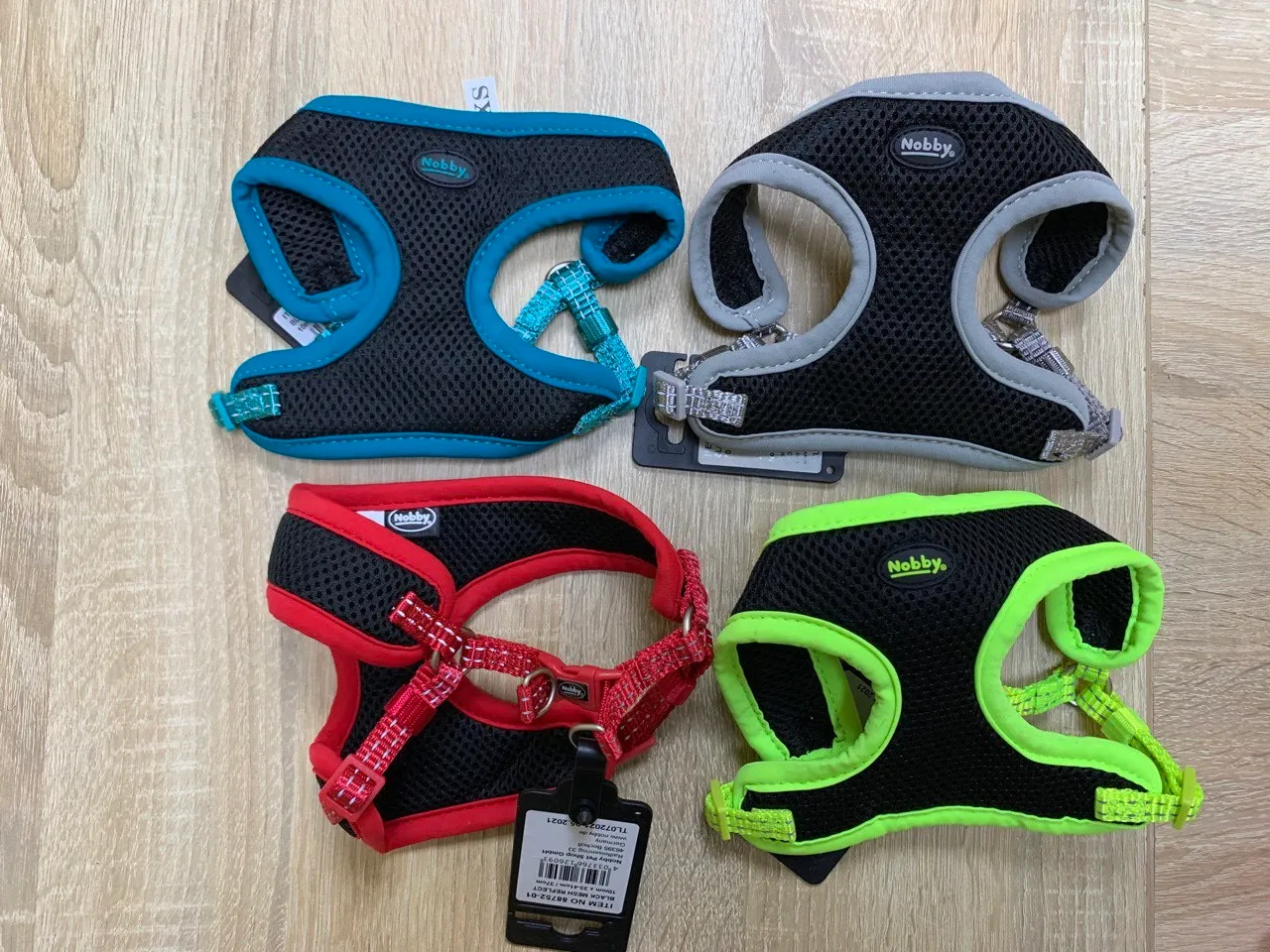 H80624-04/24 Шлея XS Mesh Reflect нейлон-флісова 10мм*33-41см*37см