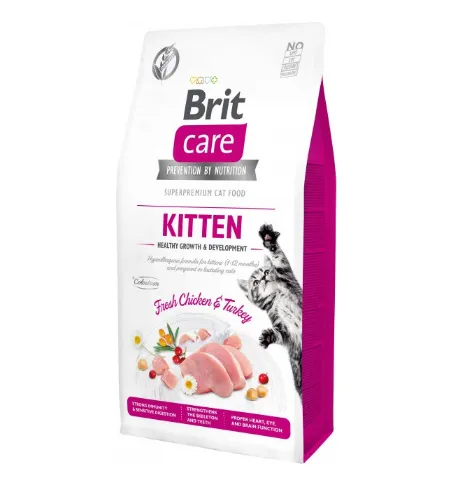 Brit Care Cat GF Kitten HGrowth & Developmrnt (здоровий ріст і розвиток) 1кг