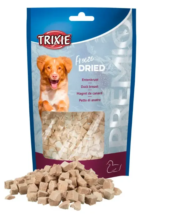 31607 Ласощі для собак Trixie Premio Freeze Dried Duck Breast качина грудка сублімована 50г