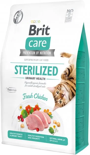 Brit Care Cat GF Sterilized Urinary Health (сечокам'яна для стерилізованих) 2kg