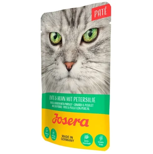 Josera вологий корм паштет з качкою і куркою з петрушкою 85г