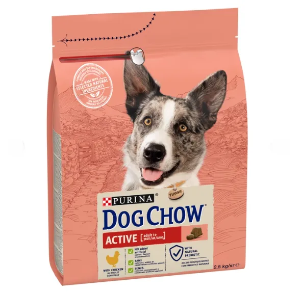 Dog Chow Active Курка для актив/робоч. собак 2.5кг