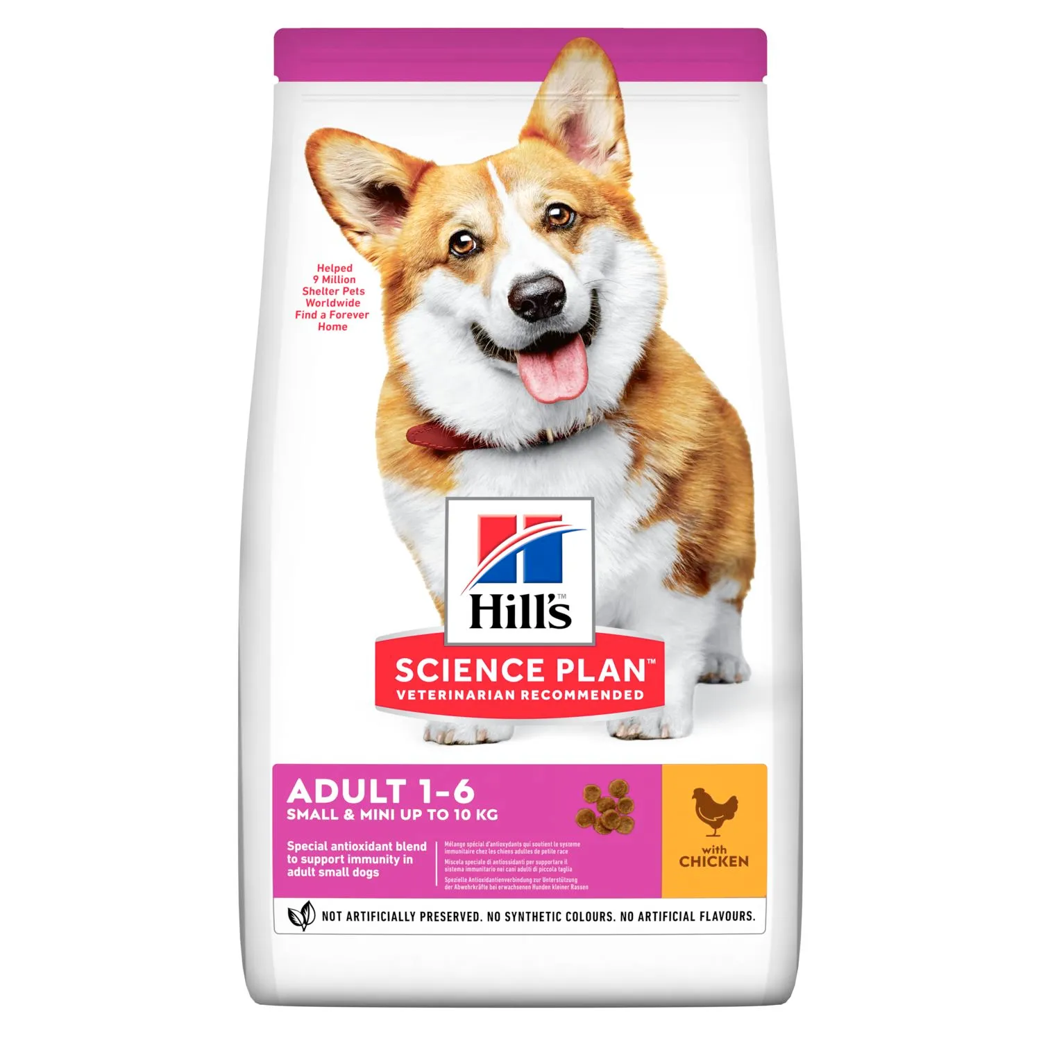 Hills SP Adult mini сухий корм для дорослих собак малих порід, 800 г