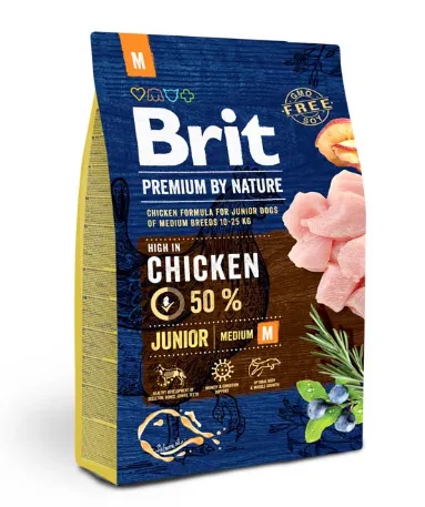 Brit Premium Dog Junior M 1kg