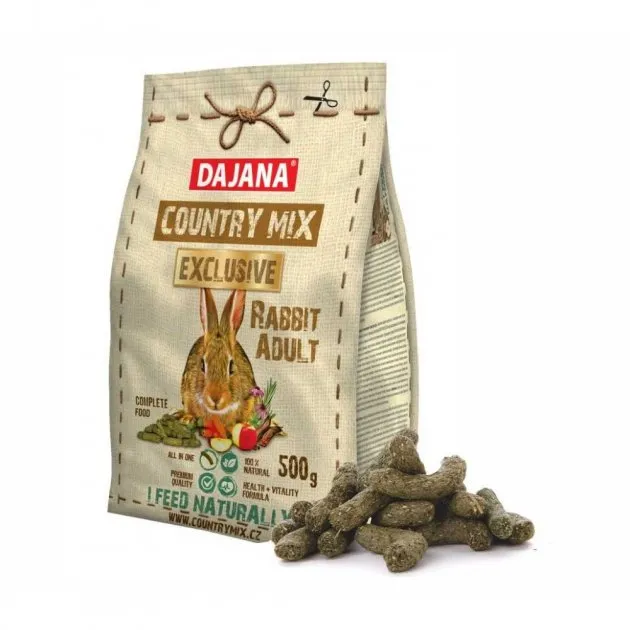Корм Country Mix Exclusive Adult для декоративних кролів 500г