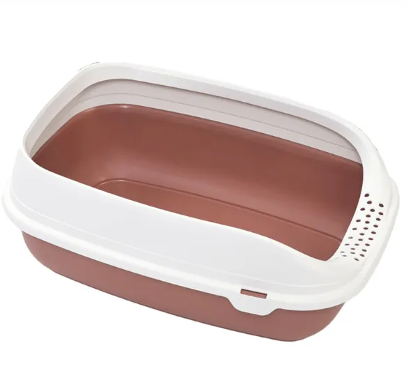 Туалет для котів з рамкою "BETA PLUS MINI BRUNO" 43*31*16