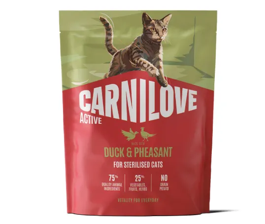 Корм для котів Carnilove GF Sterilised Duck&Pheasant для стерил. котів з качкою та фазаном 0.4кг