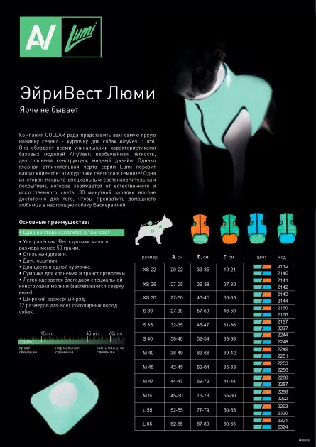 2141 Курточка двостороння AiryVest Lumi розмір XS 25, салатово-помаранчева