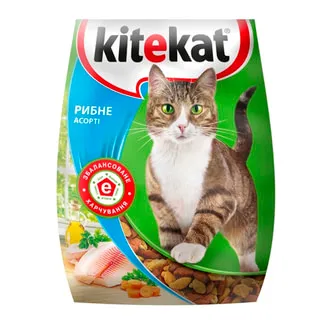 Кітікет сухий корм (рибне асорті), 1 кг