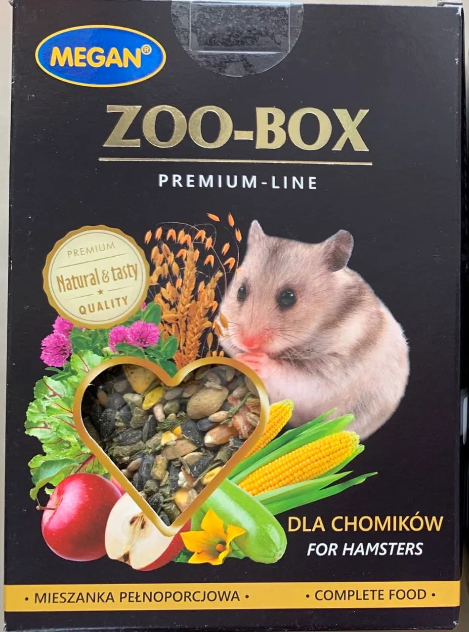 Корм Меган Zoo-Box Хом'як 520гр 11496