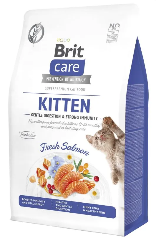 Brit Care Cat GF Kitten GDigestion & SImunnity (чутливе травлення та міцний імунітет)1кг