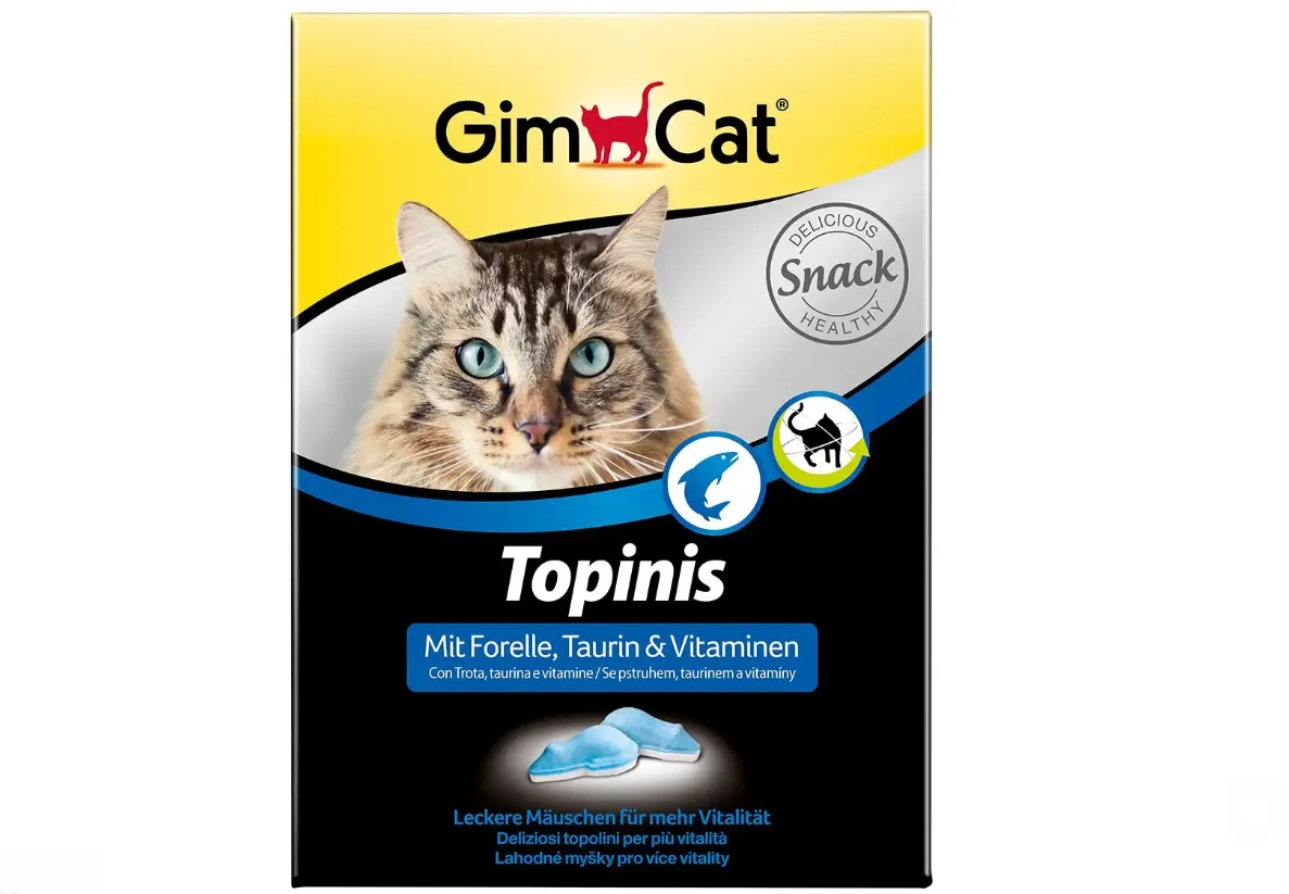 GimCat Топініс риба 409764 (180шт.)