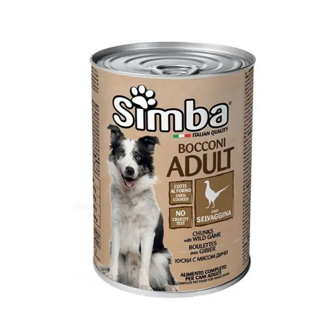Monge Simba Dog Wet дичина в соусі 415г