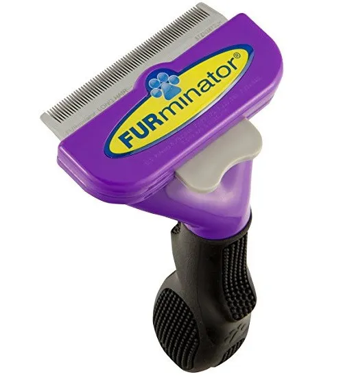 FURminator М 66*5мм з кнопкою для кот коротк.шерсть колір в асорт.