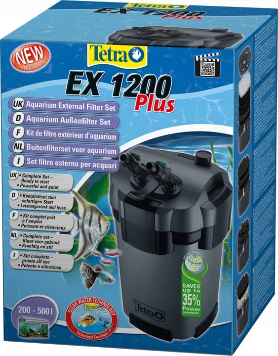 Фільтр зовнішнє, Tetratec EX 1200 plus, 200 - 500 л